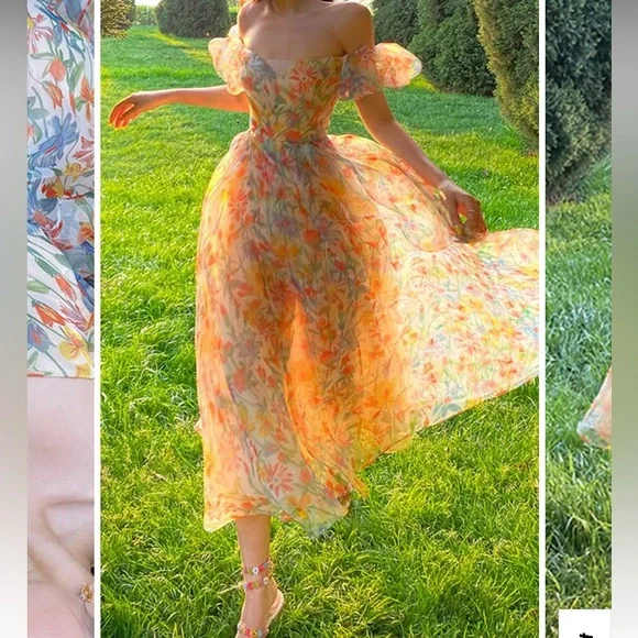 Floral cottagecore summer dress NWOT - Picture 12 of 16